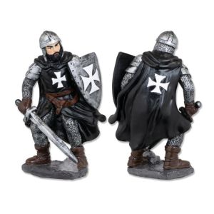 Templario Negro Resina Espada-escudo 18 39879 Tole10.