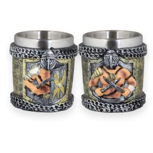 Chupito Gladiador. Tole10. Resina 6,5 cm 39898.