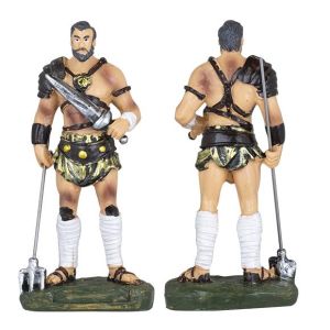 Figura Resina Tole10. Gladiador. T. 13 Cuchillo 39912.