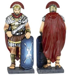 Figura Resina Tole10. Romano. T. 13 cm 39913.