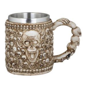 Taza Resina Calaveras Hueso Tole 10 12 39936 Tole10.
