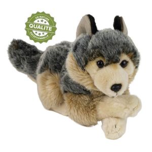 Peluche Nature de Brenne Lobo 30 cm X 18 cm Aprox 49045.