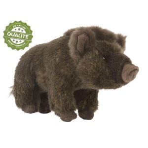 Peluche Nature de Brenne Jabalí de Pie 24 X 13 cm Aprox 49047.