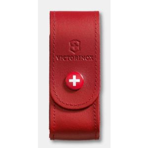 FUNDA CINTURON VICTORINOX PIEL ROJA 