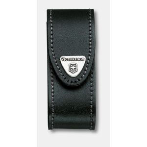 FUNDA CINTURON VICTORINOX PIEL NEGRA C.VELCRO - PEQ.
