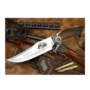 Muela Cuchillo de lujo Big Five B.F-ELEPHANT hoja de acero aleado de 22