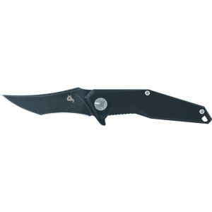 Navaja BlackFox KRAVI SHAI BF-729 con hoja de acero AISI 440C de 7 cm y empuñadura de G-10 Negro de 9.5 cm