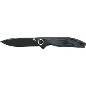 Navaja BlackFox ARTIA BF-765 con hoja de acero D2 de 8.5 cm y empuñadura de G-10 Negro de 11.8 cm