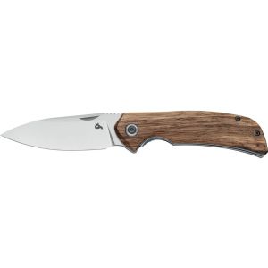 Navaja BlackFox PARADIGMA BF-781 ZW con hoja de acero D2 de 9 cm y empuñadura de Madera de zebrano de 12 cm