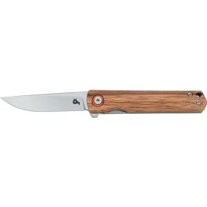 Navaja BlackFox SPEAR BF-783 ZW con hoja de acero D2 de 7 cm y empuñadura de Madera de zebrano de 10.5 cm
