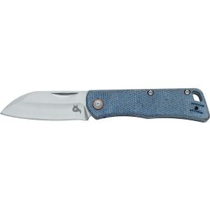 Navaja BlackFox TEENY BF-785 MIBL con hoja de acero D2 de 5.5 cm y empuñadura de Micarta azul de 7.8 cm