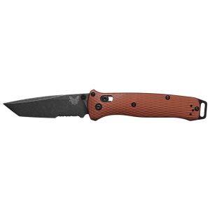 Navaja Benchmade Bailout Mixto BN537SBK-07 con hoja de acero Acero CPM MagnaCut de 8.6 cm y empuñadura de Aluminio de 12.0 cm