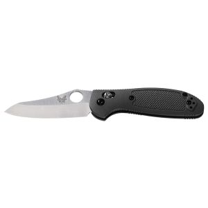 Navaja Benchmade Mini Griptilian 555 con hoja de acero Acero CPM S30V de 7.4 cm y empuñadura de GFN de 9.8 cm