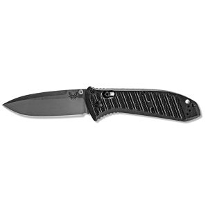 Navaja Benchmade Presidio II 570-1 con hoja de acero Acero CPM S30V de 9.5 cm y empuñadura de CF-Elite (fibra de carbono reforzada) de 12.7 cm