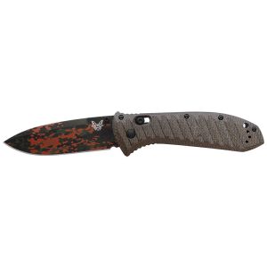 Navaja Benchmade Presidio II - Edición limitada 570CAMO_2601 con hoja de acero S30V de 9.5 cm y empuñadura de Micarta de 12.7 cm