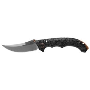 Navaja Benchmade Mini Bedlam 865-02 con hoja de acero Acero CPM S90V de 8.8 cm y de fibra de carbono de 13.2 cm