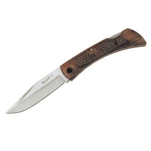 Muela Navaja BT-9NG hoja de acero MoVa de 9 cm y empuñadura de nogal turco.