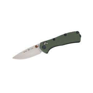 Navaja Buck MINI RANGE ELITE Verde 0790GRS-B con hoja de acero MAGNACUT de 6,7 cm y empuñadura de Aluminio de 9,2 cm