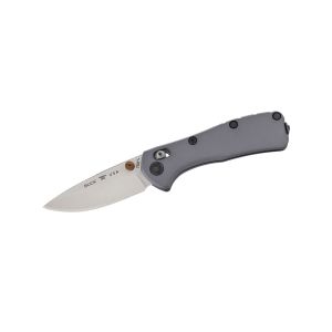 Navaja Buck MINI RANGE ELITE GRIS 0790GYS-B con hoja de acero MAGNACUT de 6,7 cm y empuñadura de Aluminio de 9,2 cm