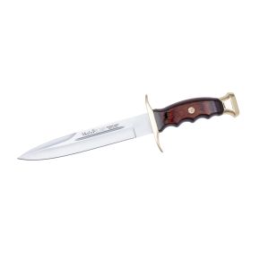 Muela Cuchillo BW-19 hoja de acero MoVa de 19 cm y empuñadura de madera de coral.