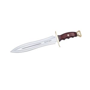 Compra aquí tu Cuchillo Muela BW-24 con hoja de acero MoVa de 24,5 cm y empuñadura de estamina roja de 12,5 cm, ¡Somos su tienda en Albacete!