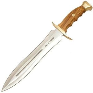 Muela Cuchillo BW-24.OL hoja de acero MoVa de 24 cm y empuñadura de madera de olivo.