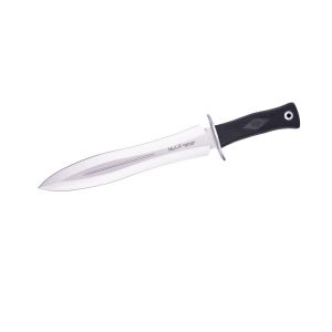 Muela Cuchillo BW-24G con hoja de acero MoVa de 24 cm y empuñadura de goma de 10 cm