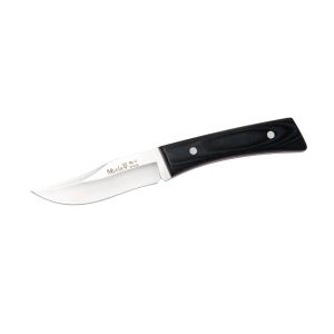 Compra aquí tu Cuchillo Muela BWE-8M con hoja de acero MOVA de 8 cm y empuñadura de micarta con separadores de 8,5 cm., ¡Somos su tienda en Albacete!