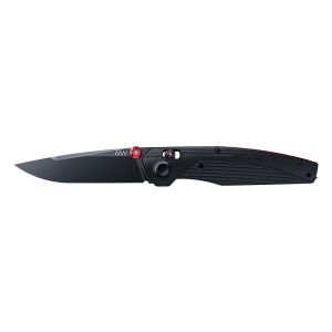 Navaja Acta Non Verba A100 BB DLC ELMAX GRN BLACK / ALOCK A100-016 con hoja de acero ELMAX de 8,8 cm y empuñadura de Nylon GRN de 12,2 cm
