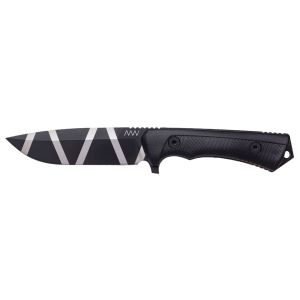 Cuchillo Acta Non Verba ANV Knives P250 CERAKOTE CAMO GRNPU BLACK KYDEX BLACK P250-001 con hoja de acero Sleipner de 12 cm y empuñadura de Nyron GRN de 12,5 cm