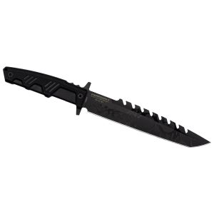 Cuchillo Extrema Ratio HARPOON F EVO Limited Edition 0014/BLK/G10 con hoja de acero BöHLER N690 (58HRC) de 20.9 cm y empuñadura de G-10 de 13.1 cm