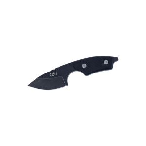 Cuchillo CJH Herbertz 10000345 con hoja de acero inoxidable AISI 420 de 4.5 cm y empuñadura de G-10 de 7.5 cm