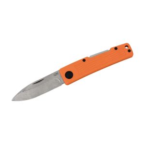 Navaja CJH Herbertz FATHER ORANGE 10000756 con hoja de acero inoxidable 8Cr13MoV de 9 cm y empuñadura de Nylon GFN de 12.1 cm