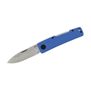 Navaja CJH Herbertz FATHER BLUE 10000757 con hoja de acero inoxidable 8Cr13MoV de 9 cm y empuñadura de Nylon GFN de 12.1 cm