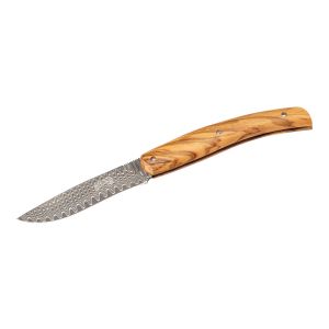 Navaja Herbertz OLIVE WOOD 53022 DAMASCUS