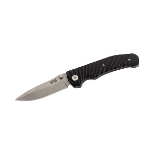 Navaja Herbertz 55025 con hoja de acero AISI 420 de 8.9 cm y empuñadura de G-10 de 11.4 cm