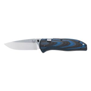 Navaja Benchmade APB 665 SATINADA con hoja de acero 154CM Acero inoxidable de 9.1 cm y empuñadura de G-10 de 12.3 cm