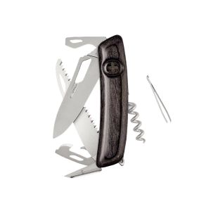 Navaja Multiusos Swiza SH05R AM laminado negra con hoja de acero 440 de 7,5 cm