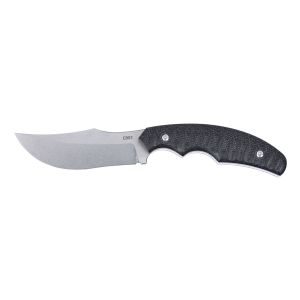 Cuchillo Crkt BURROWER negra 3610 con hoja de acero Acero para herramientas D2 de 9.3 cm y empuñadura de Micarta de 10.5 cm