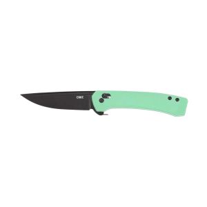 Navaja Crkt Q COMPACT azul 7075B con hoja de acero Acero inoxidable 14C28N de 7.7 cm y empuñadura de Nylon GRN de 10.2 cm