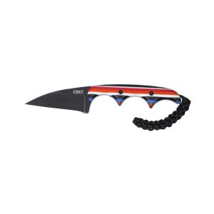 Cuchillo Crkt MINIMALIST WHARNCLIFFE  2385G con hoja de acero Acero D2 de 5 cm y empuñadura de G-10 de 7.3 cm