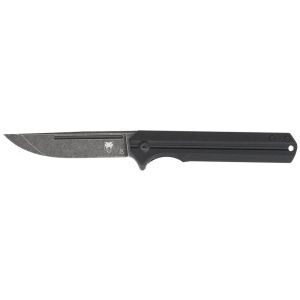 Navaja Cobratec Streamline Black con hoja de acero D2 de 8.9 cm y empuñadura de G10 de 11.4 cm