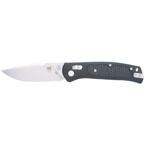 Navaja Cobratec Scout negra con hoja de acero VG10 de 7.9 cm y empuñadura de Grivory de 10.8 cm