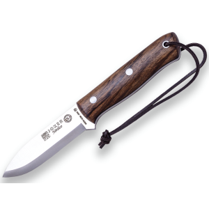 Cuchillo Joker CN119 Nórdico con hoja de acero K720 de 10 cm y empuñadura de nogal de 11,5 cm