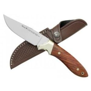 Muela Cuchillo COCKER-11CO hoja de acero Samdvol 14C28N de 11 cm y empuñadura de cocobolo.