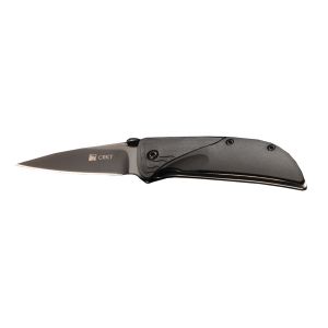 Navaja Crkt KOJI HARA ICHI BLACK 1070K con hoja de acero 420J2 Stainless Steel de 6,3 cm y empuñadura de GFN de 8 cm