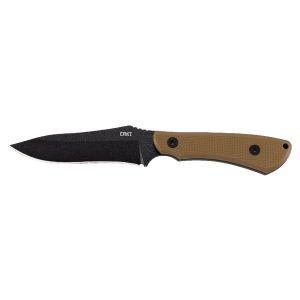 Cuchillo Crkt RAMADI COYOTE BROWN 2083 con hoja de acero SK5 de 11 cm y empuñadura de G-10 de 10,6 cm