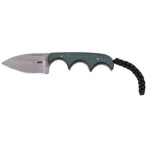 Cuchillo Crkt MINIMALIST SPEAR POINT 2396 con hoja de acero 8Cr13MoV de 5,5 cm y empuñadura de Acero inoxidable de 7,7 cm