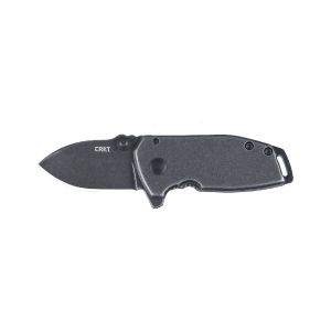 Navaja Crkt SQUID COMPACT 2485K con hoja de acero 8Cr13MoV de 4,4 cm y empuñadura de Acero inoxidable de 7,4 cm