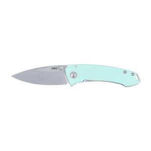 Navaja Crkt TUNA COMPACT AQUA 2522B con hoja de acero 14C28N de 6,9 cm y empuñadura de G-10 de 9,5 cm